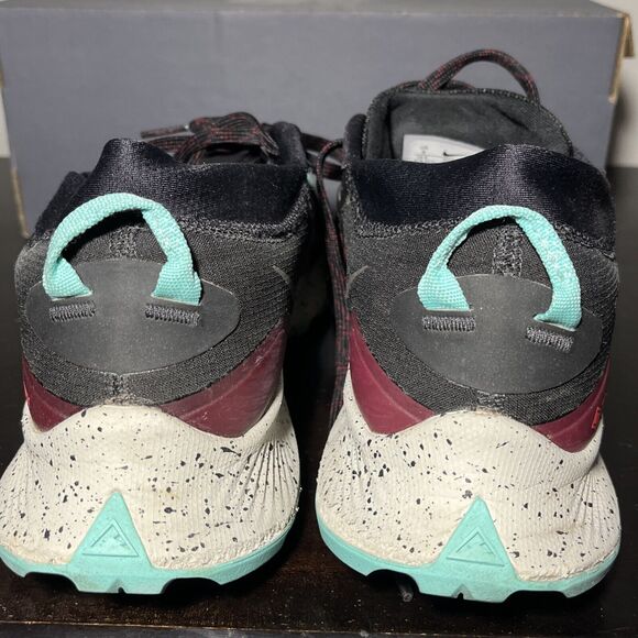 Nike Pegasus Trail 3 GTX Mens Size 9 Shoes Black Bright Crimson DC8793-002 - Picture 5 of 8